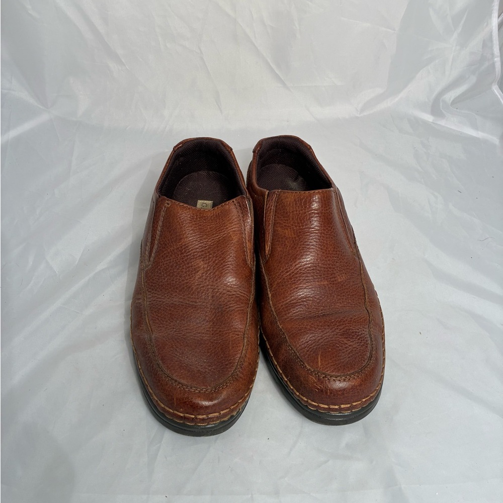 G.H. Bass & Co. Tan Leather Slip-On Loafers